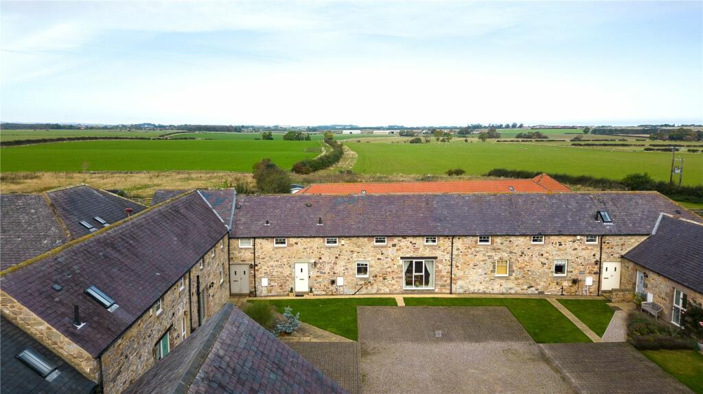 3 bedroom terraced house for sale in Tughall Steads, Chathill, Alnwick