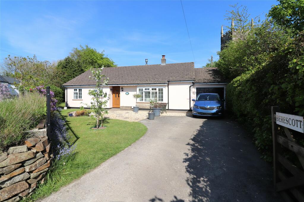 3 bedroom detached bungalow for sale in Roborough, Winkleigh, Devon, EX19