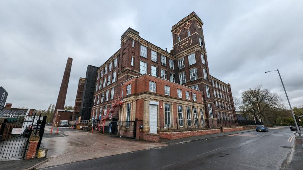 Main image of property: Grade II Listed Mill Building Totalling 136,385 Sq Ft, Tower Mill, Park Road, Dukinfield, SK16 5NA