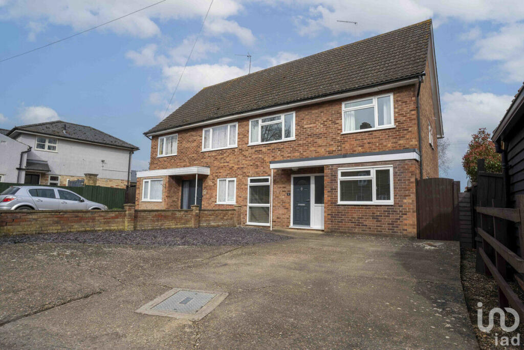 3 bedroom semidetached house for sale in West End, Wilburton, Ely, CB6