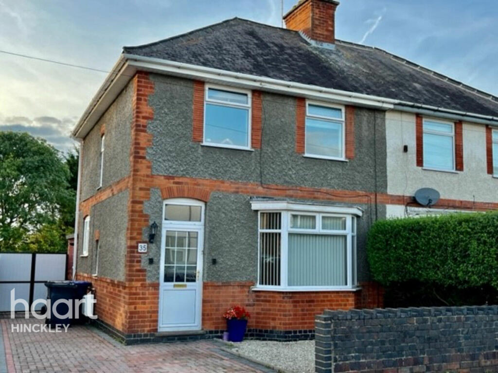 3 bedroom semidetached house for sale in Bardon Road, Barwell, LE9