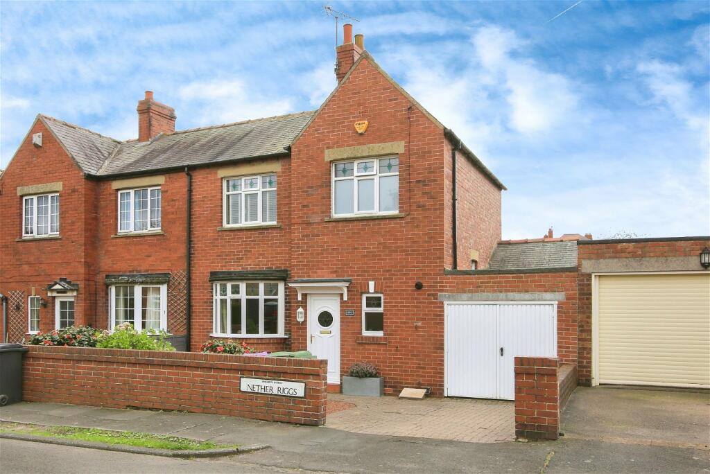 2 bedroom semidetached house for sale in Nether Riggs, Bedlington
