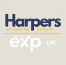 Harpers Property People, Powered by eXp UK, Bedlington Estate Agent Logo