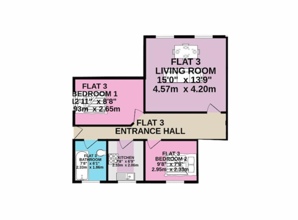 Main image of property: Flat 3 28 Trowell Grove, Long Eaton, Nottingham