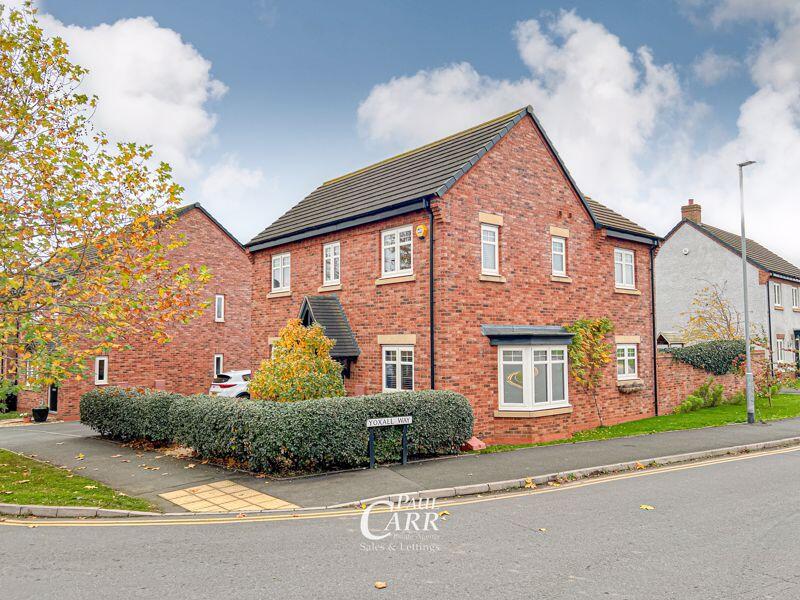 Main image of property: Thompson Way, Streethay, Lichfield, WS13 8GD - Corner Plot