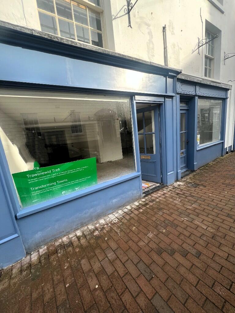 High street retail property for rent in High Street, Holywell