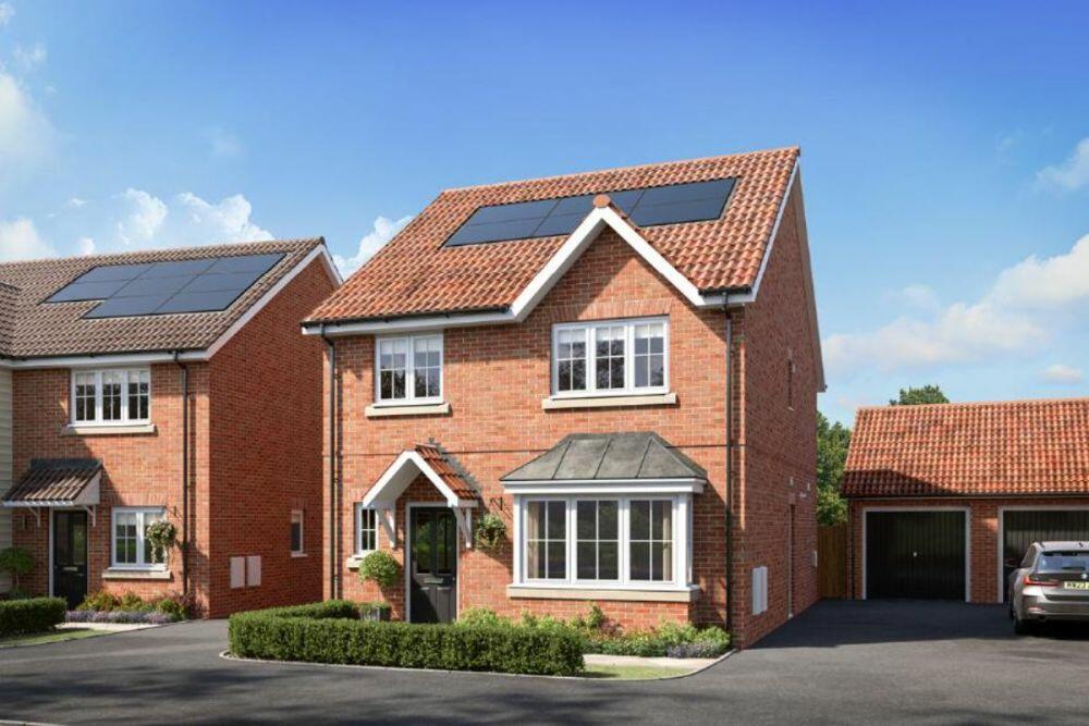 4 bedroom detached house for sale in Aspen Grange, Stowupland Road ...