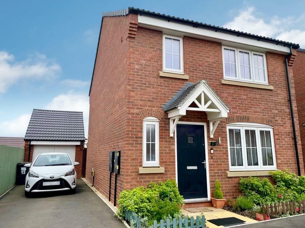 3 bedroom detached house for sale in Archers Way, Desford, Leicester, LE9