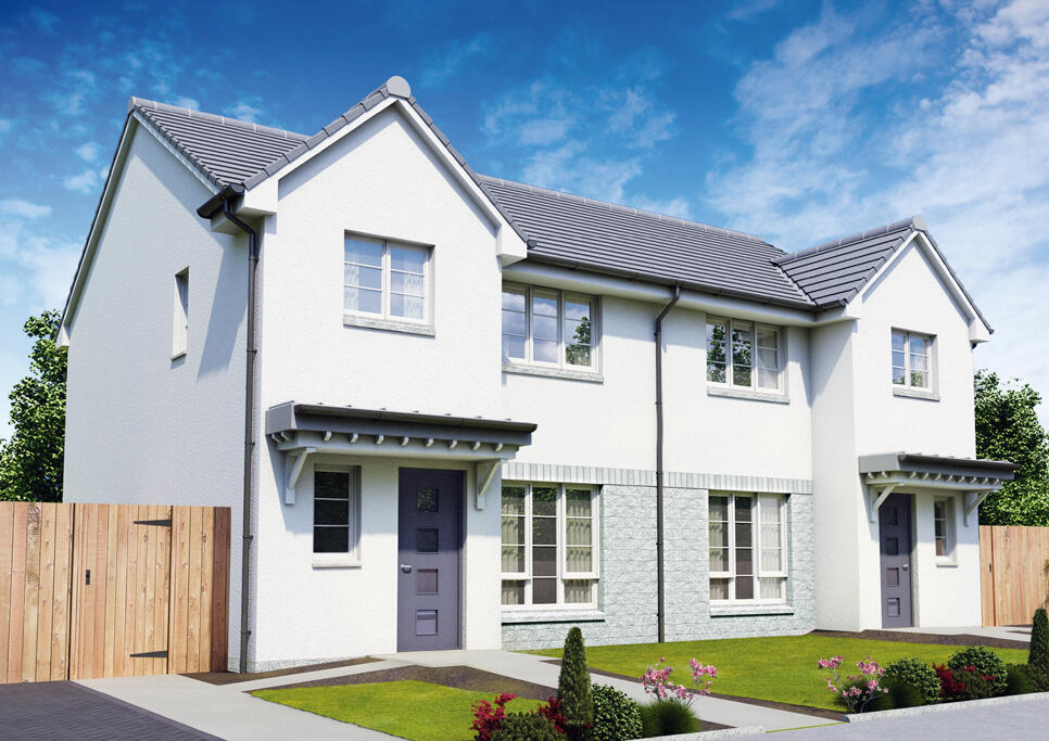3 bedroom semidetached house for sale in Hattonrigg Road, Bellshill