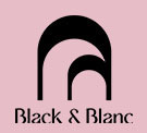 Black + Blanc logo