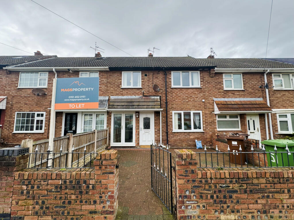 3 bedroom terraced house for rent in Simons Croft, Bootle, Merseyside, L30