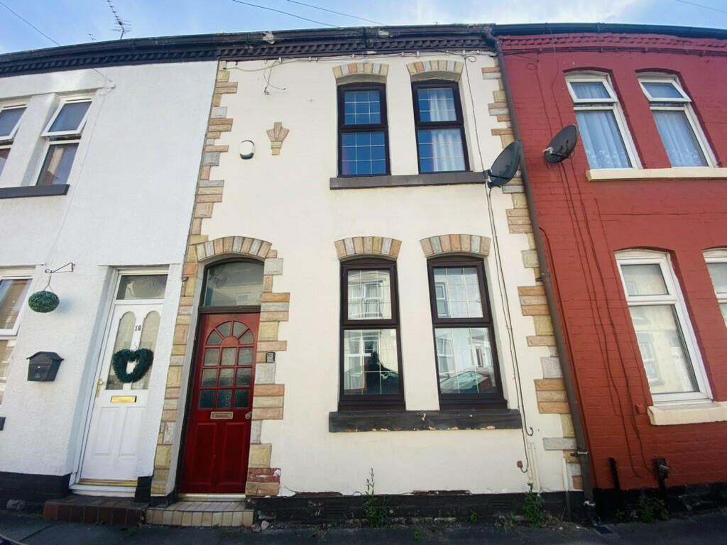 2 bedroom terraced house for rent in Lampeter Road, Liverpool, Merseyside, L6