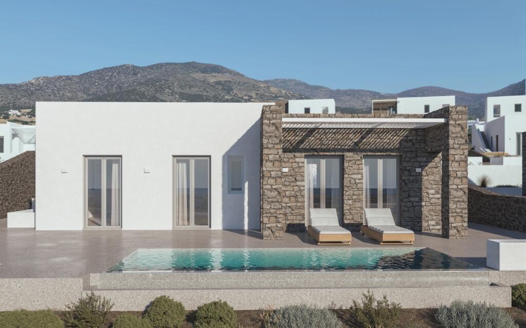 new development in Naousa, Paros...