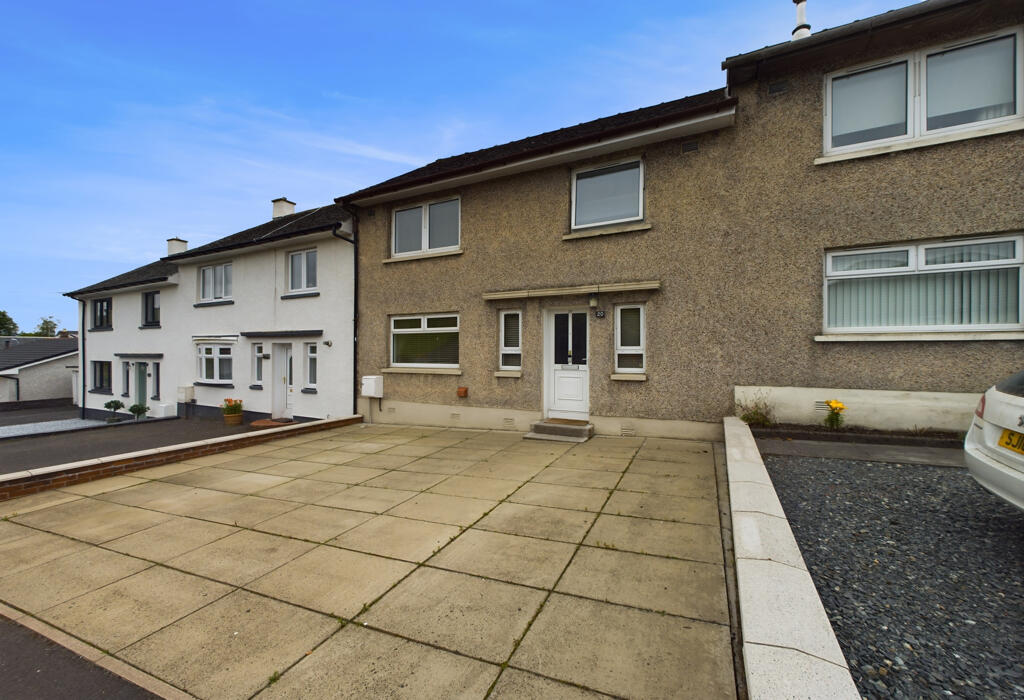 3 bedroom terraced house for sale in Bridge Street, Cumnock, Ayrshire, KA18