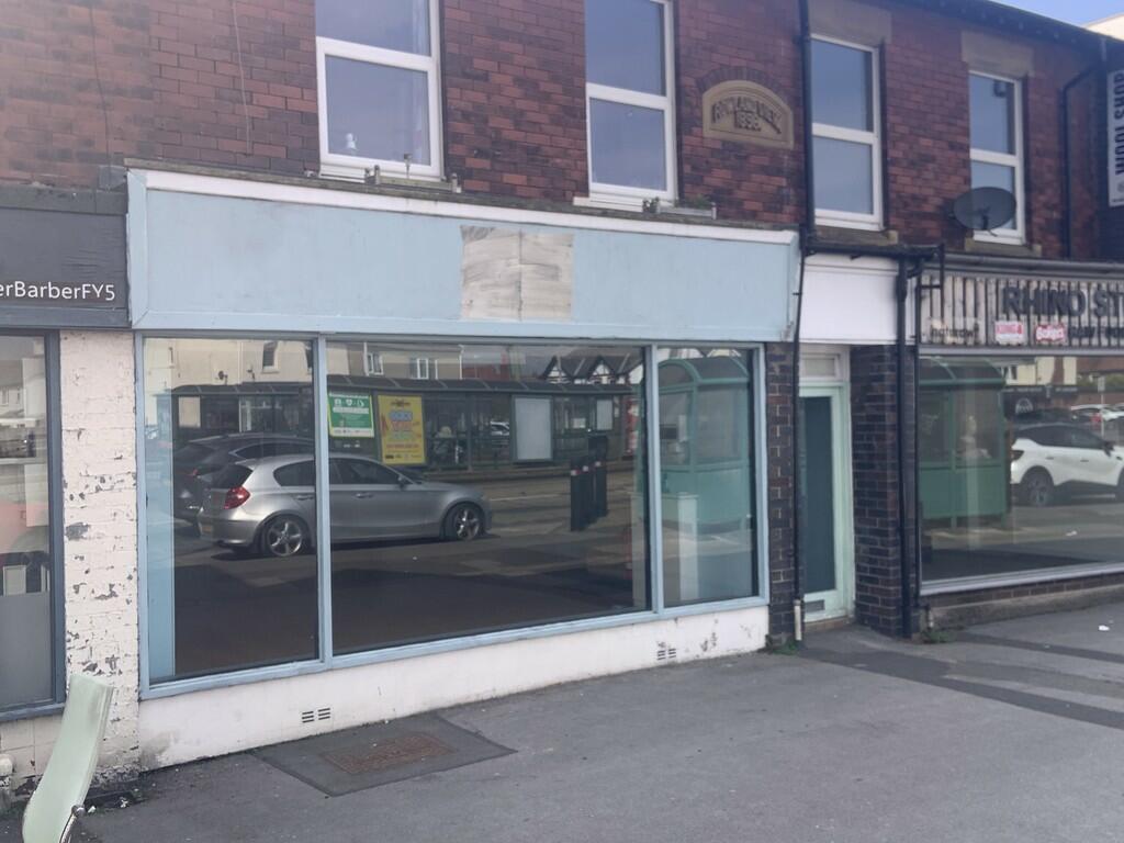 High street retail property for rent in Rossall Road, Thornton