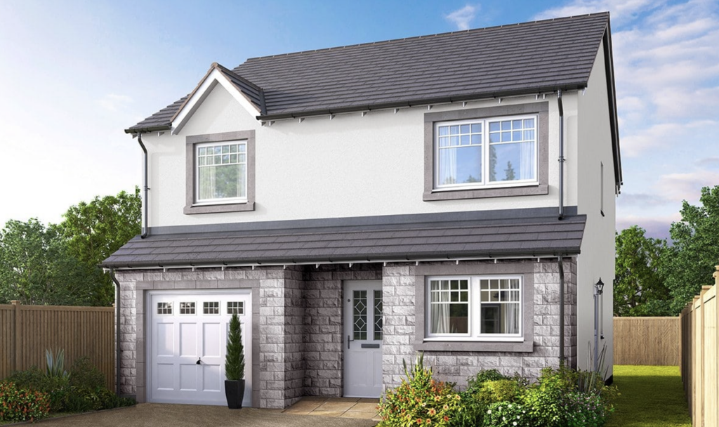 4 bedroom detached house for sale in Plot 27, Queens Gait, Glenboig, ML5