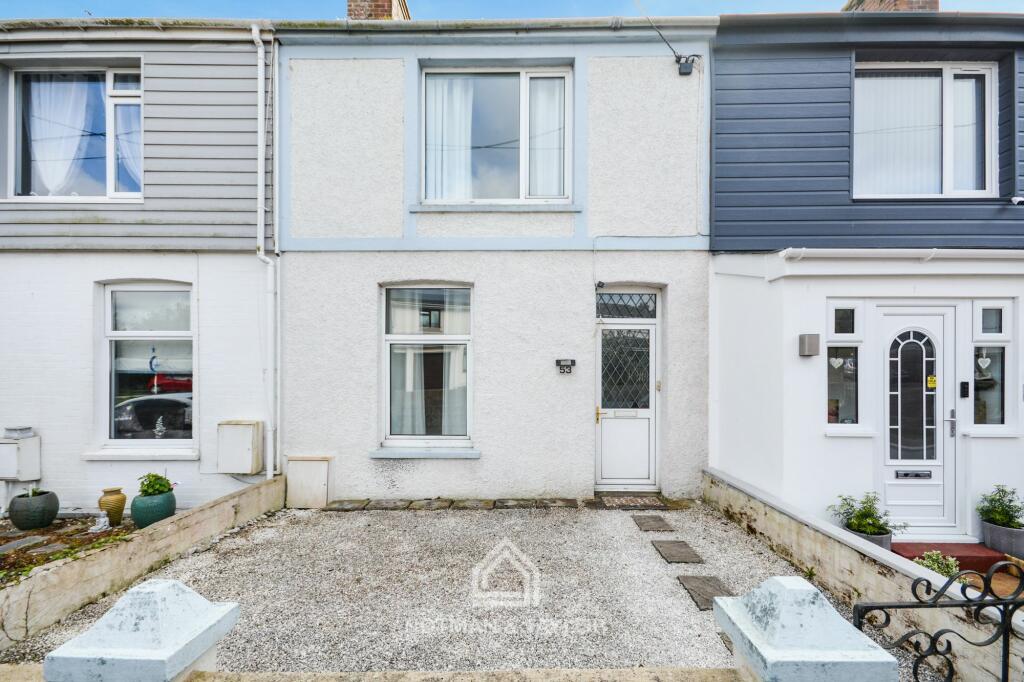 2 bedroom terraced house for sale in Carbeile Road, TORPOINT, Cornwall