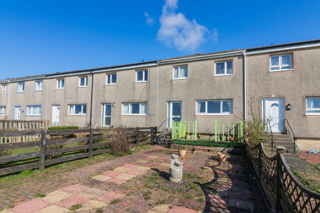 3 bedroom terraced house for sale in Enoch Road, Maybole, Ayrshire, KA19
