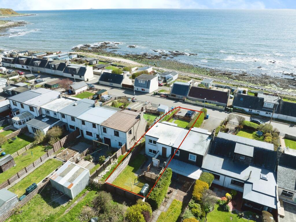 2 bedroom end of terrace house for sale in Back Street, Hilton of Cadboll, Tain, IV20