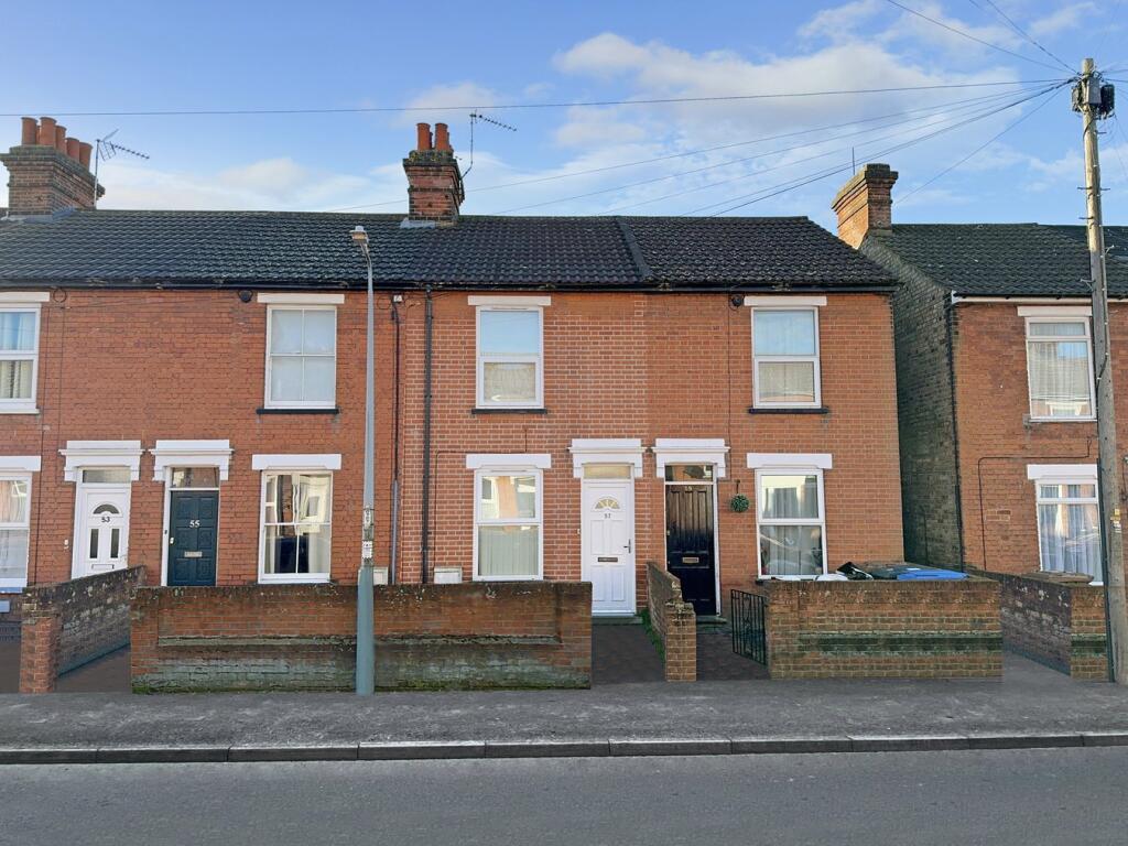 2 bedroom terraced house for sale in Rosebery Road, Ipswich, IP4