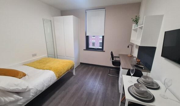 Studio flat for rent in (STUDENTS ONLY) St. James Street, Newcastle Upon Tyne, NE1