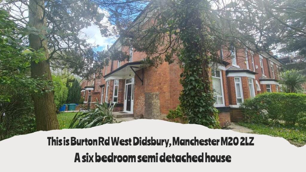 Main image of property: 181, Burton Road Manchester, M20 2LZ