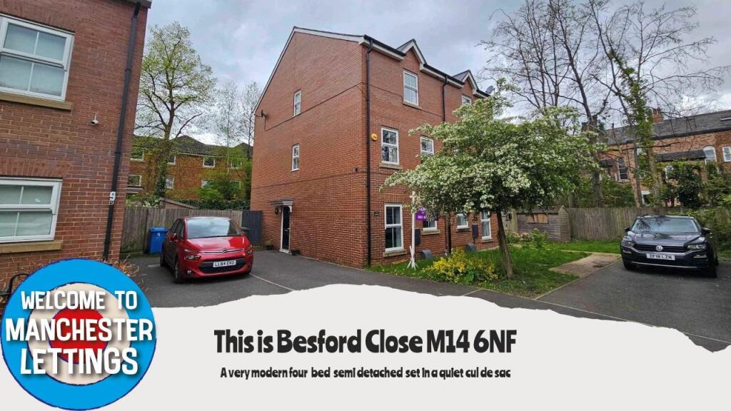 Main image of property: Besford Close Manchester, M14 6NF
