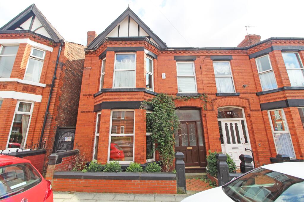 3 bedroom terraced house for sale in Plattsville Road, Mossley Hill, L18