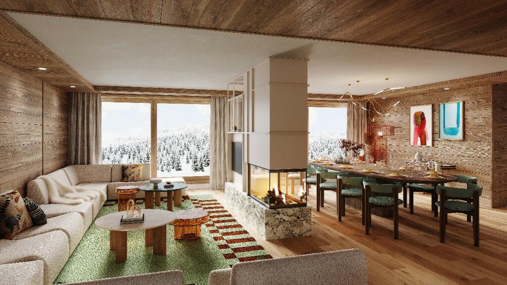 7 bedroom new development in Courchevel, Savoie...