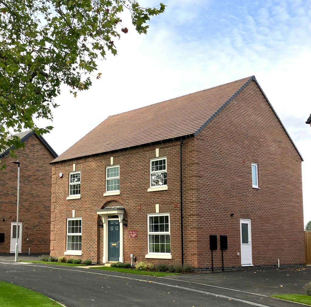 4 bedroom detached house for sale in The Burrows
Off Dee Way
New Lubbesthorpe
Leicestershire
LE19 0LF, LE19