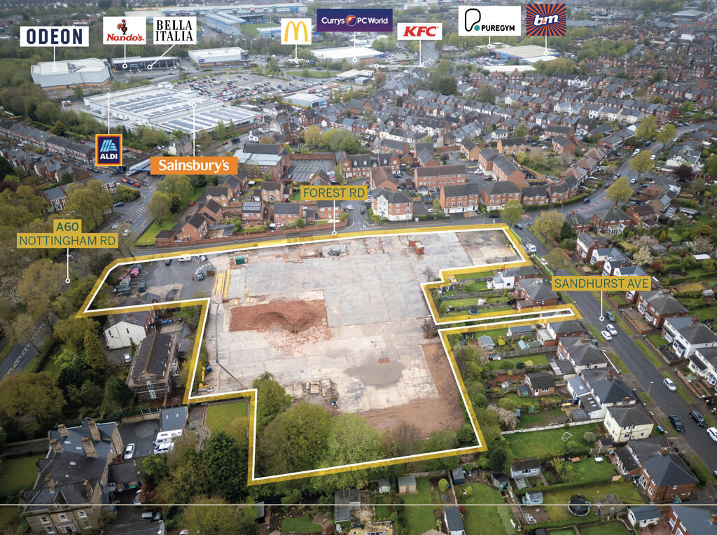 Main image of property: Development Site , A60 Nottingham Road , Mansfield, Nottinghamshire, NG18 4BU
