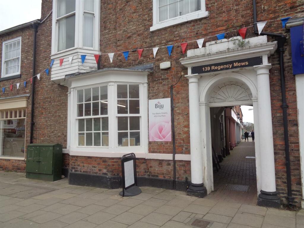 High street retail property to lease in Regency Mews, Northallerton, DL7