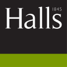 Halls Estate Agents, Telford Estate Agent Logo