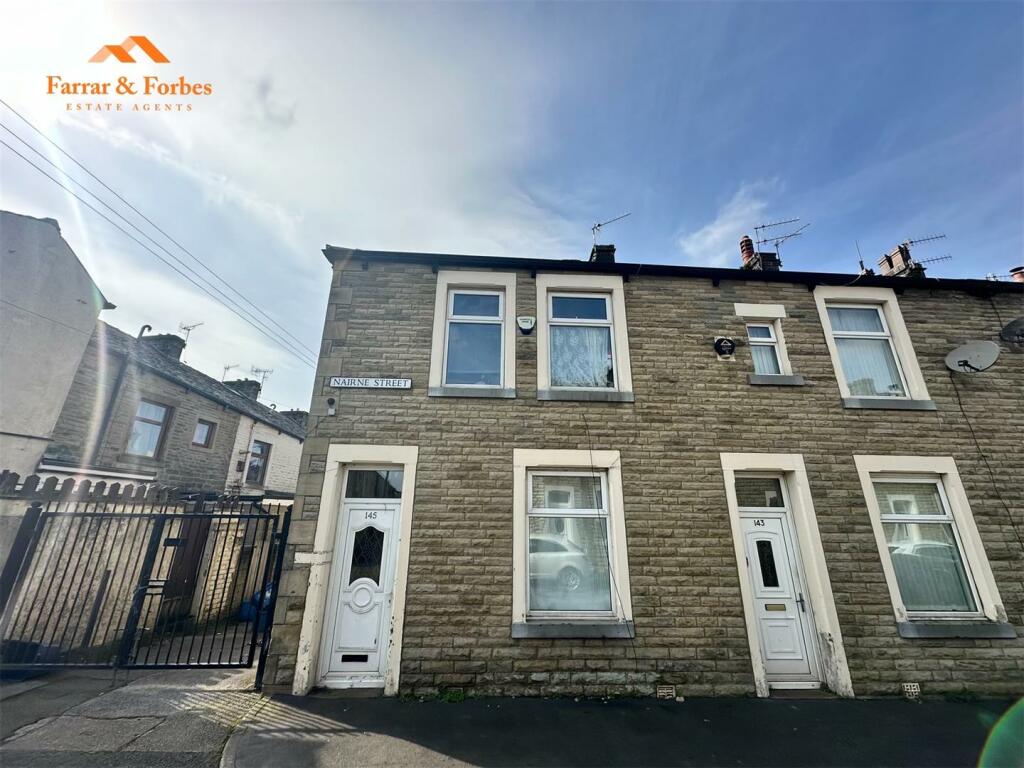 3 bedroom end of terrace house for sale in Nairne Street, Burnley, BB11