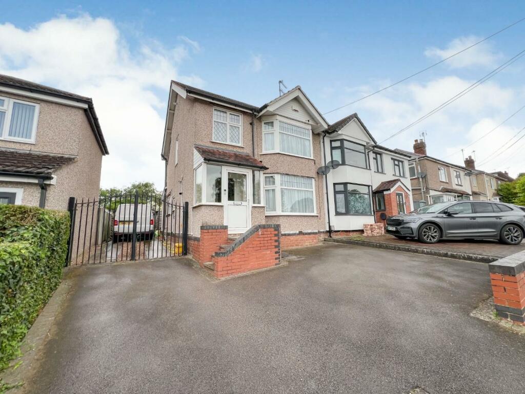 3 bedroom semi-detached house for sale in Nailcote Avenue, Tile Hill, Coventry, CV4