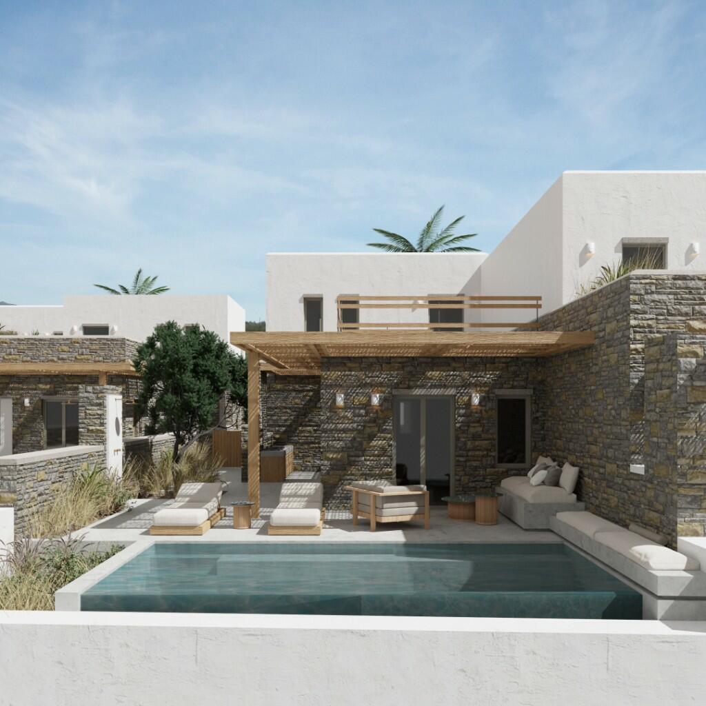 2 bedroom new development in Pounta, Paros...