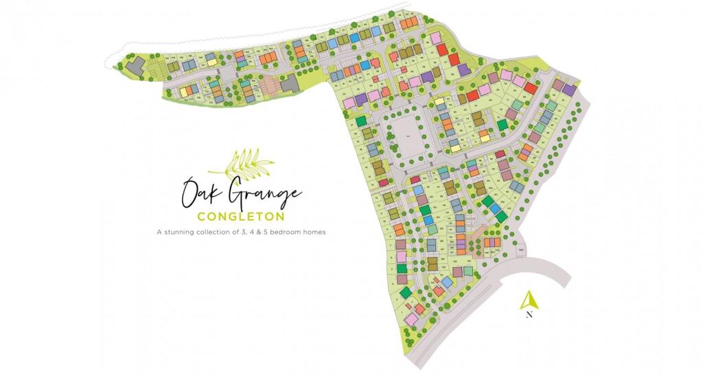 Main image of property: Kendal, Plot 76, Oak Grange, Back Lane,, Congleton, Cheshire East, CW12