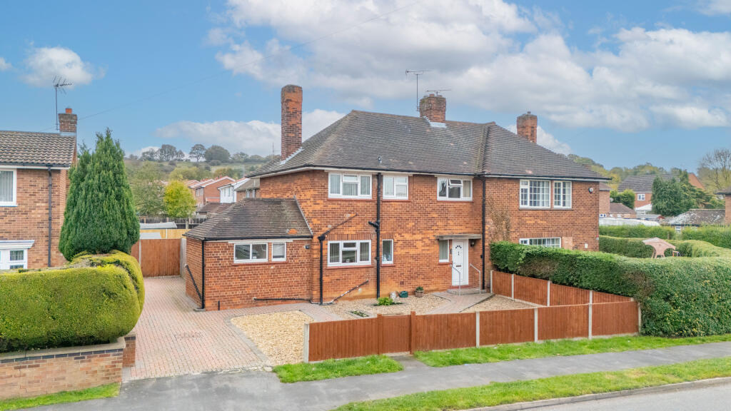 Semidetached house for sale in New Beacon Road, Grantham