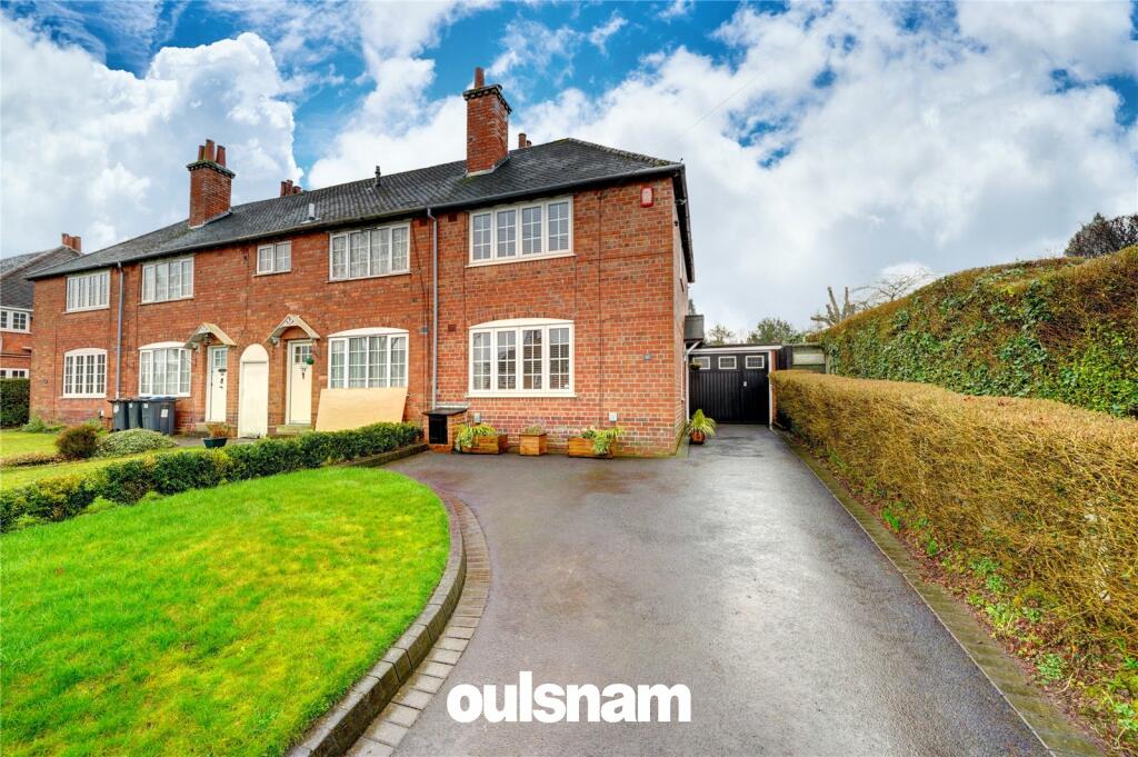 2 bedroom end of terrace house for sale in Kingsley Road, BOURNVILLE