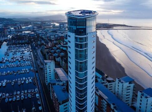 Main image of property: Apartment 6, Meridian Tower, Trawler Road, Maritime Quarter, Swansea, Swansea SA1 1JN