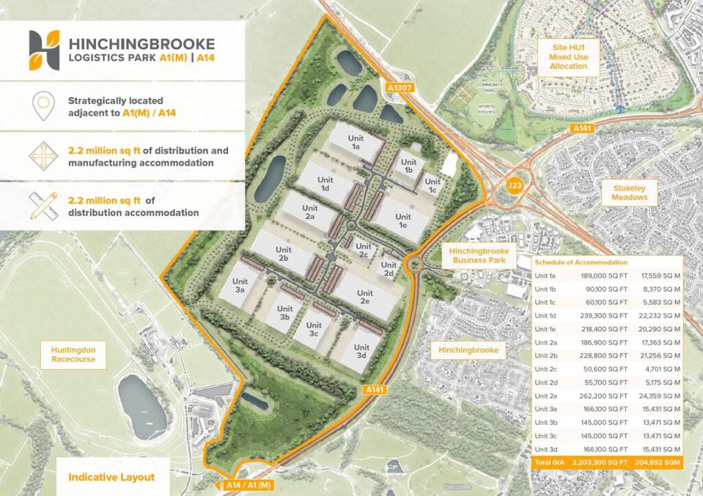 Main image of property: Hinchingbrooke Logistics Park, Huntingdon, PE28 4NL