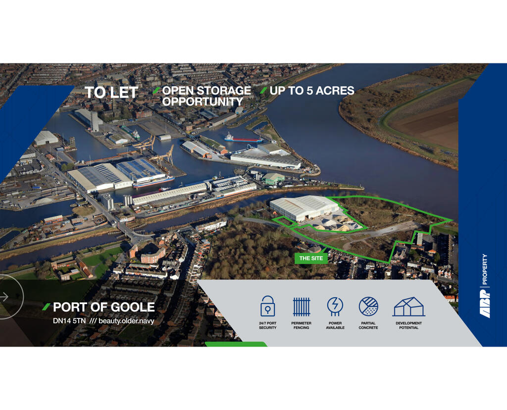 Main image of property: 5 Acres Swinefleet Road, Port Of Goole, Goole, East Riding Of Yorkshire, DN14 5TN