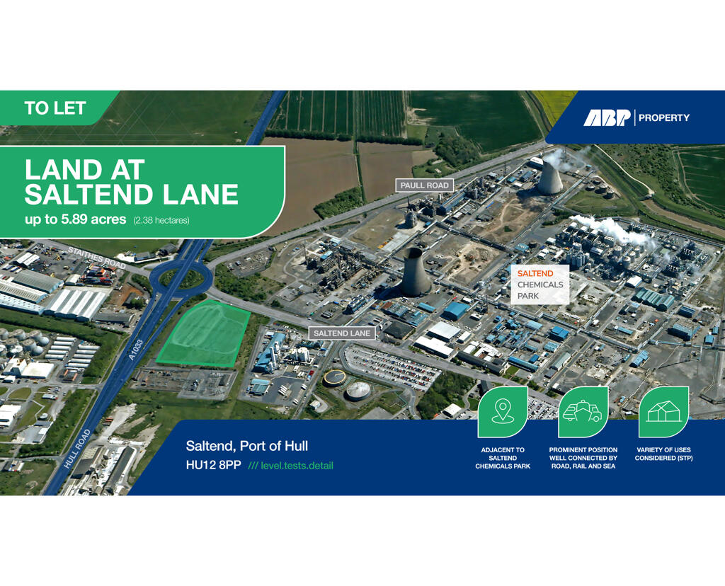 Main image of property: 5.89 Acres, Saltend Lane, Hull, East Yorkshire, HU12 8PP
