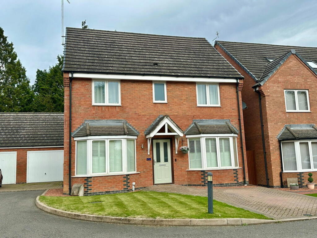 4 bedroom detached house for sale in The Hills, Padbury Close, Redditch ...