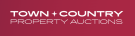 Town & Country Property Auctions, Bournemouth Estate Agent Logo