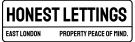 Honest Lettings, Covering East London Estate Agent Logo