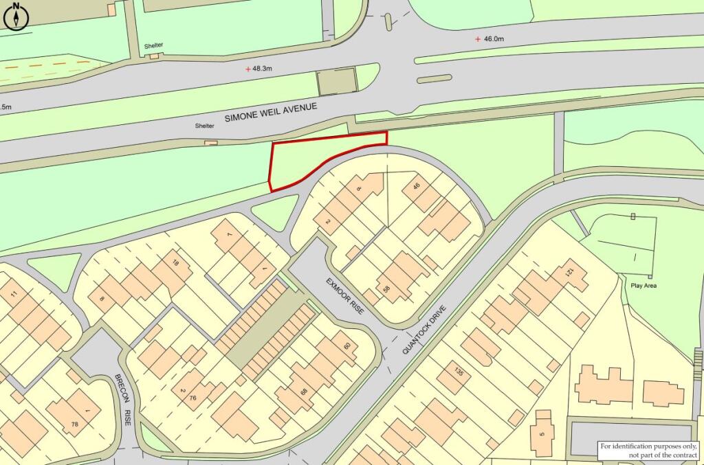Main image of property: Land Adjacent to 2-8 Exmoor Rise, Ashford, Kent, TN24 8QR