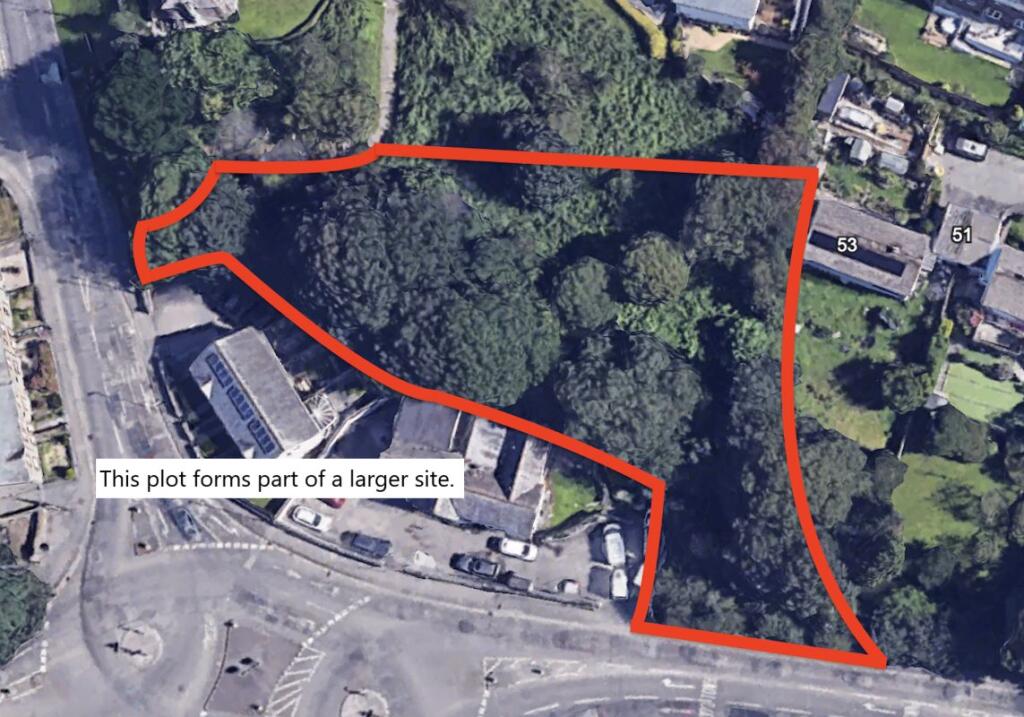 Main image of property: Land on the East Side of South Street, St. Austell, Cornwall, PL25 5BN