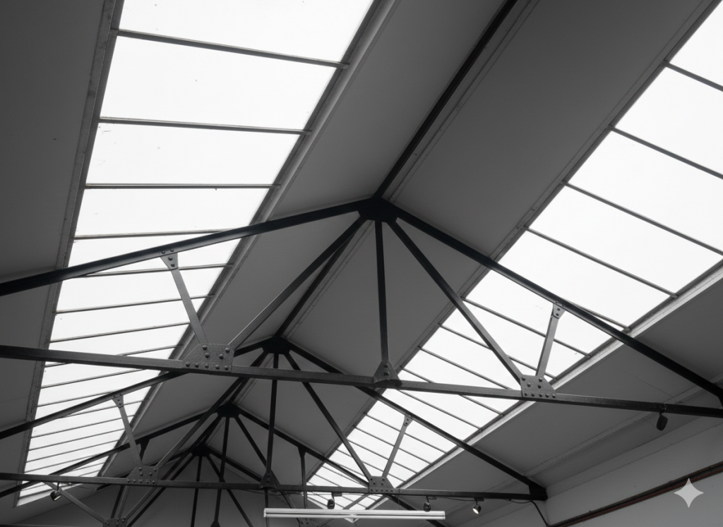 Render of Roof space