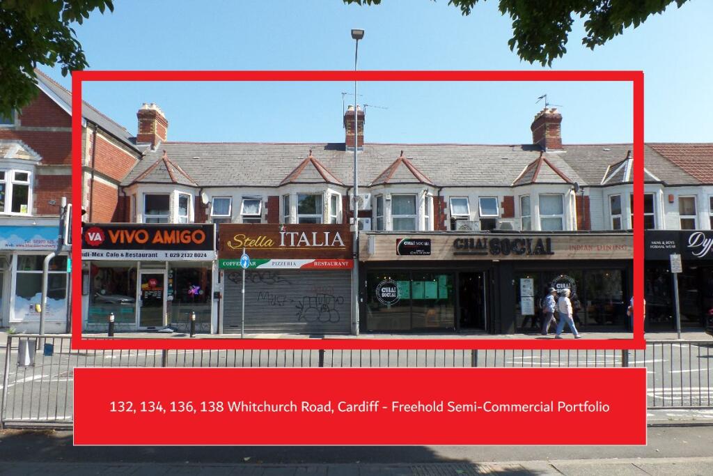 Main image of property: 132, 134, 136,138 Whitchurch Road, Heath, Cardiff CF14 3LZ